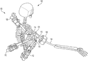 Representative patent drawing for Mechanism for alleviating the effects of joint misalignment between users and wearable robots (US 10814473)