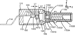Representative patent drawing for Small form factor transmitting device (US 11355900)